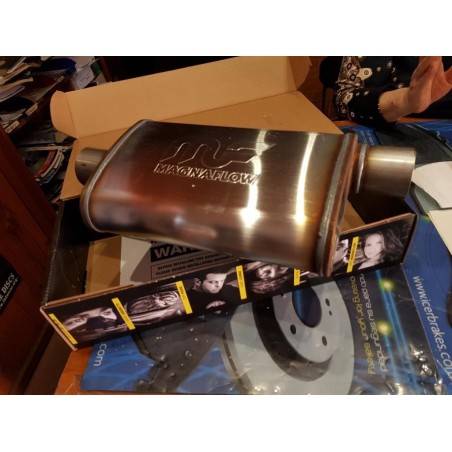 11226 magnaflow scarico universale acciaio per doppi scarichi