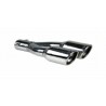 Codini marmitta sfalsati tipo audi vw doppio 76mm SX
