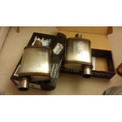 Scarico in acciaio universale per doppi scarichi 11366