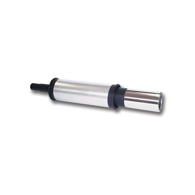 Marmitta sportiva acciaio Asso Inox Racing Tonda 100mm