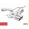 Scarico sportivo centrale per volkswagen golf VII