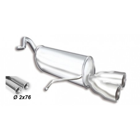 Scarico sportivo Renault Clio IV benzina e diesel