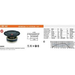 Woofer Cw162 ciare 165mm 200WATT