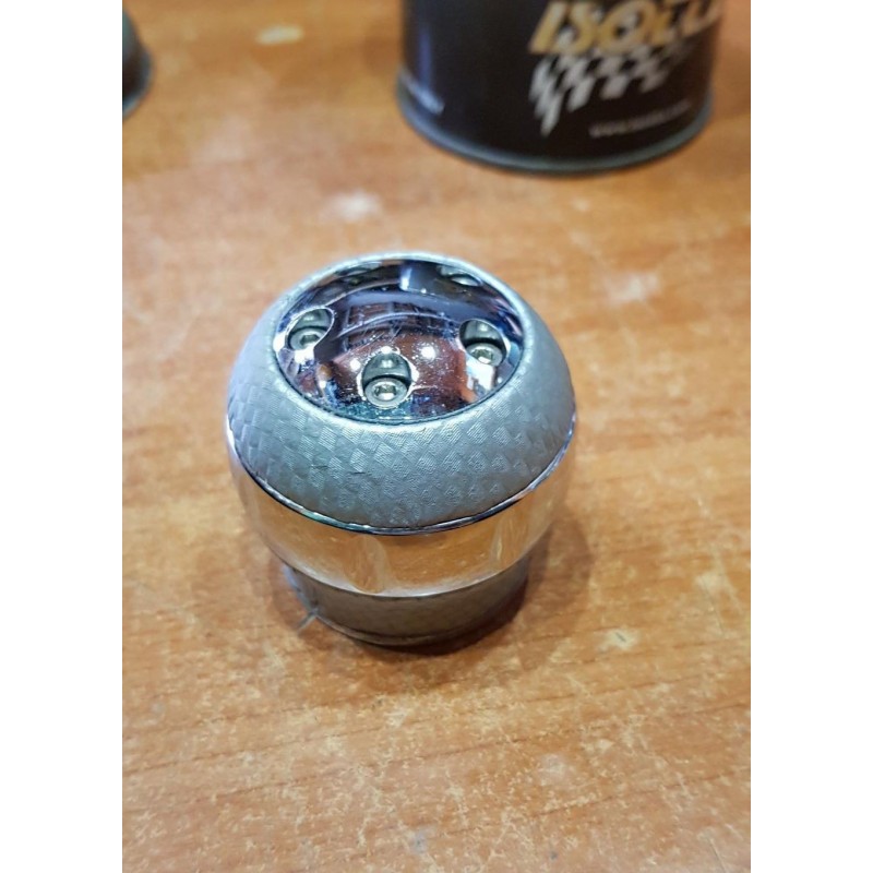 Pomello ISOTTA Max Pelle blu