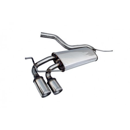 Scarico sportivo Asso Racing Audi a3 8p1 1.9 2.0 tdi