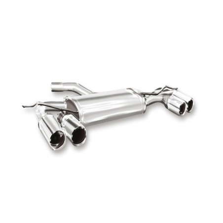 marmitta posteriore sportiva audi a3 8PA sportback 1.6fsi 2.0 fsi tdi