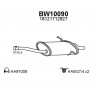 BMW E46 Marmitta silenziatore posteriore 318d 320d