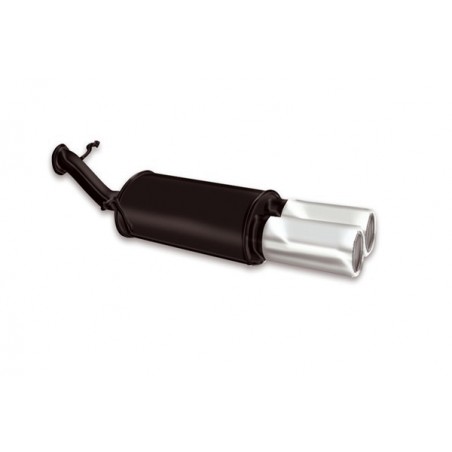 Silenziatore Posteriore marmitta CITROEN C4 PEUGEOT 307 1.4 1.6 i - 2.0 i - 2.0D