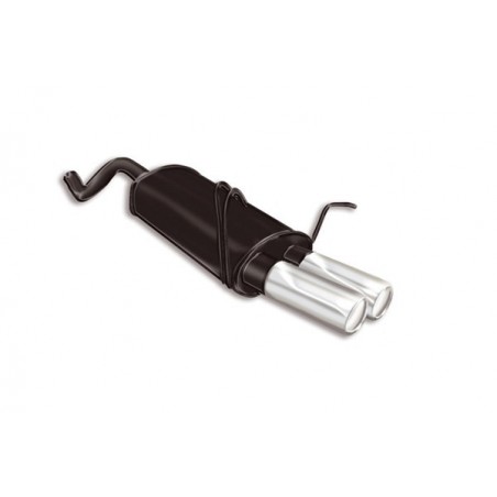 Marmitta sportiva posteriore per fiat idea  punto iii 1.2 1.3mjet