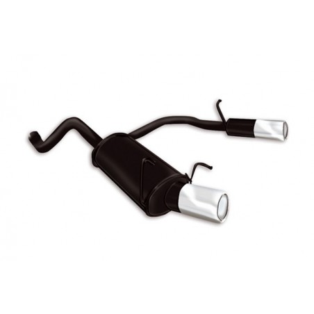 Silenziatore sportivo Posteriore duplex FIAT PUNTO 1.2 1.4 1.8 HGT 1.9 JTD MJet