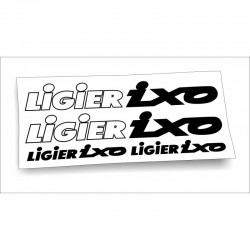 Ligier IXO kit adesivi colori a scelta