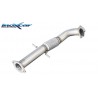 opel astra J opc tubo sostituzione catalizzatore con flessibile 2 CAT  Diam. 76