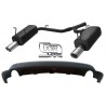 scarico sportivo per fiat freemont 2.0jtdm 103kw 125kw + sottoparaurti