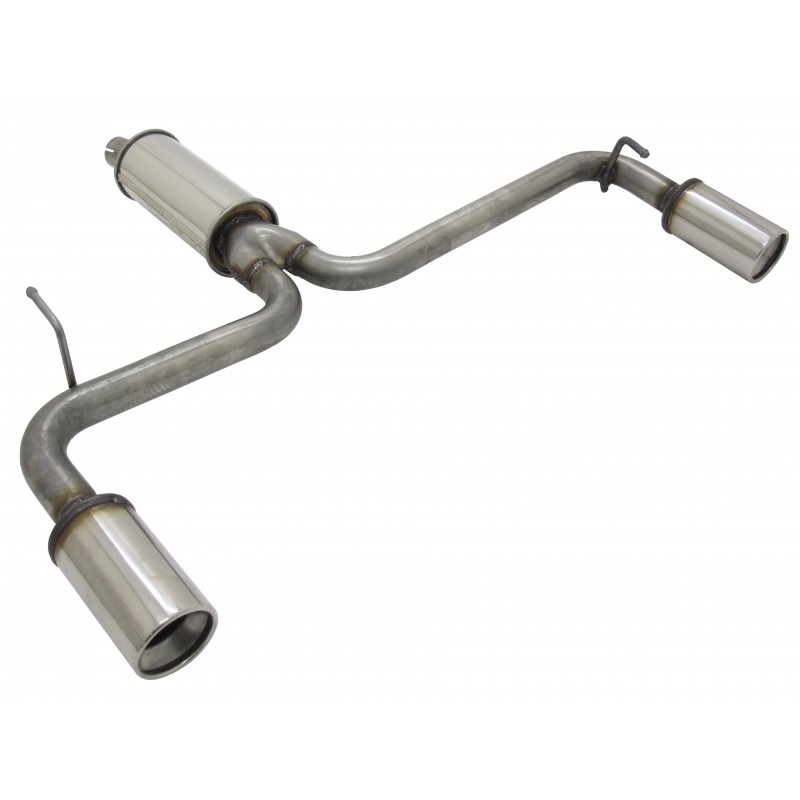 Marmitta sportiva alfa giulietta doppio scarico TIPO 940 1750 1.8tbi 2.0 jtdm