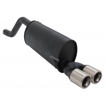 scarico sportivo gemany style per fiat grande punto 76mm