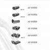 Scarico sportivo in acciaio per alfa 75 ts 1.8 1.6 2.0