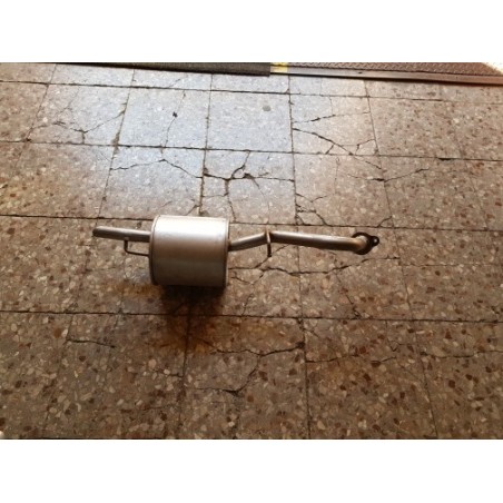 marmitta posteriore toyota yaris 1000cc 3 cilindri 51kw 69hp