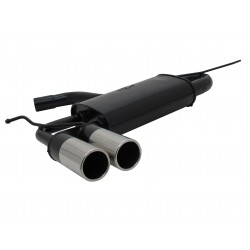 Scarico sportivo marmitta Audi A3 8P Sportback / Seat Leon 1P 2x76mm