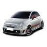 Finale con silenziatore e quattro terminali per Fiat 500 Abarth OMOLOGATO