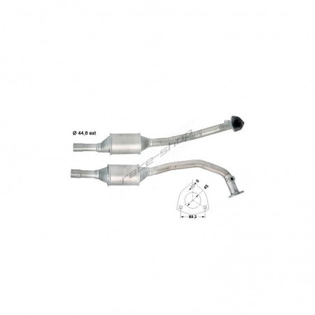 catalizzatore fiat 600 81868 magnaflow ricambio di serie