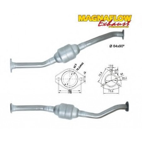 catalizzatore DUCATO 2.3TD JTD 2286 cc 81 Kw 110 cv F1AE0481C 76027d