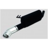 Scarico sportivo fiat punto 188 prima serie uscita ovale 95*65