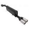 Scarico sportivo per seat ibiza 6j 6p 2x76mm RL DESIGN