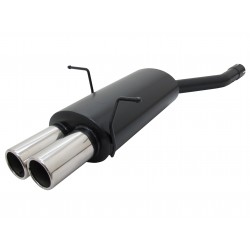 Scarico sportivo bmw e46 uscita doppia 2 x 90mm