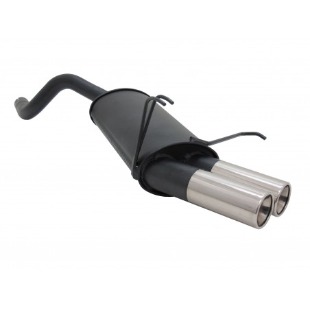Scarico sportivo per Fiat Punto 3 188 / Lancia Ypsilon 2x76mm