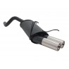 Scarico sportivo per Fiat Punto 3 188 / Lancia Ypsilon 2x76mm