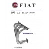 Collettore sportivo per fiat 500 1200cc 69hp 4-2-1