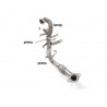 Downpipe rimozione fap per ford c-max dal 2010 in poi