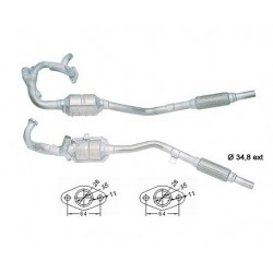 catalizzatore fiat 500 cinquecento  0.7i 704 cc 22 Kw 31 cv