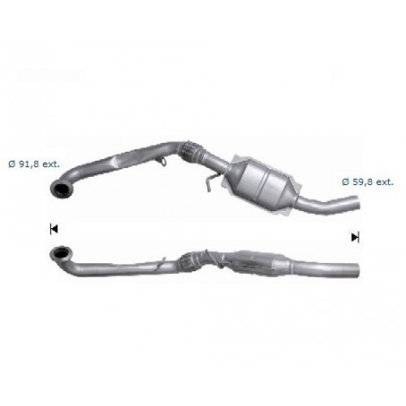 Catalizzatore mercedes A180 w169 dal 2004 in poi