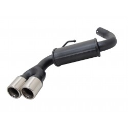 Scarico sportivo Novus per BMW 1er E87 2x76mm