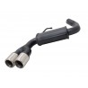 Scarico sportivo Novus per BMW 1er E87 2x76mm