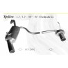 Doppio scarico destra sinistra lancia y 1200 8v 16v 03-