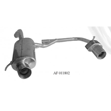Doppio scarico Alfa 147 1.9jtd uscita dx sx mjet
