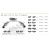 Doppio scarico per alfa gtv spider 1.8 2.0 16v twis sparck 95 -
