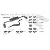 doppio scarico per fiat 500 1100cc sporting 92 -97 58hp