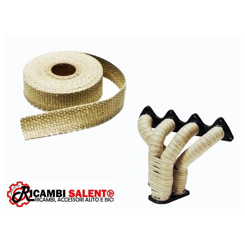 fascia isolante per collettori colore bianco 10mt 50mm fascia isolante per collettori colore bianco 10mt 50mm