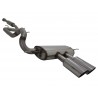 Scarico sportivo completo ford focus mkiii 3 2x100mm