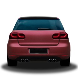 Fari posteriori Golf VI 6 led urban style 08 - 12 dark red