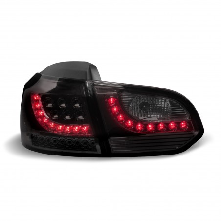 Fari posteriori Golf VI 6 led urban style 08 - 12 black line