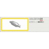 Catalizzatore sportivo asso racing Cromo 200 celle metallico