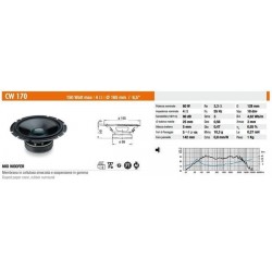 Woofer Ciare cw170 150watt 165mm 4ohm