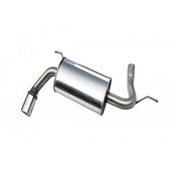 marmitta sportiva bmw f30 316 318 320d uscita singola da 76mm