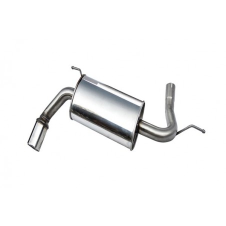 marmitta sportiva bmw f30 316 318 320d uscita singola da 76mm