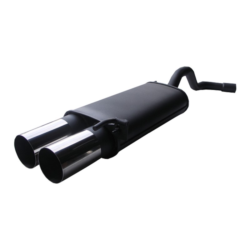 MARMITTA SPORTIVA PER VW PASSAT 3B 3BG 2 x 76 mm RL DESIGN