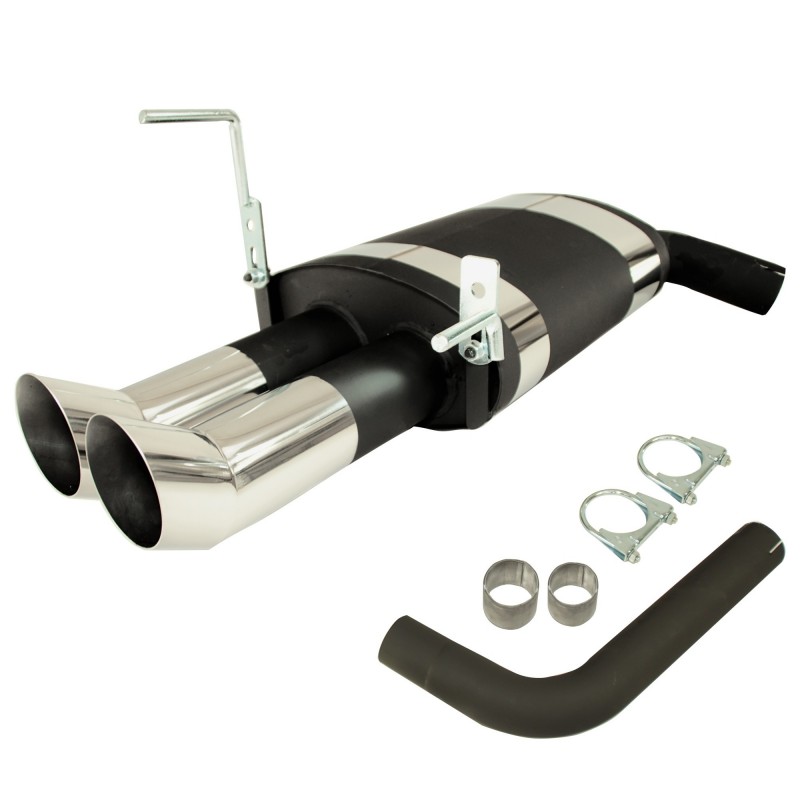 scarico sportivo per mercedes W202 208 dtm 76mm